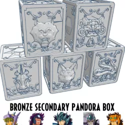 SAINT SEIYA BRONZE SECONDARY PANDORA BOX CLOTH MYTH MULTIPART