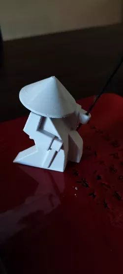 Samurai incense stand