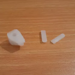 Shelf holder with pin