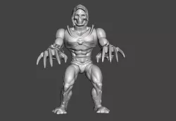SKELETOR TERROR CLAWS MOTU VINTAGE ACTION FIGURE (COMPLETE)