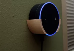 Snap fit wall mount for Gen 1 Amazon Echo Dot