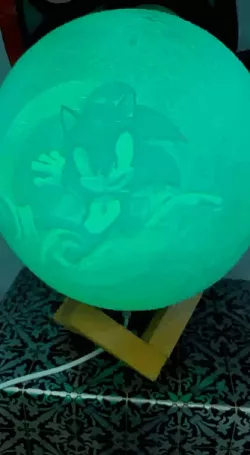 Sonic Moon Lamp