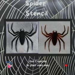 Spider 1 Stencil