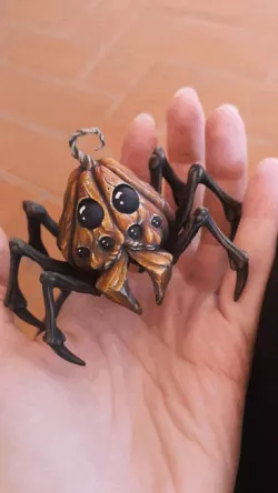 Spider Pumpkin Halloween monster to print
