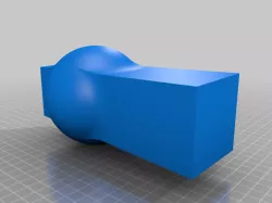 Square Circle Vase fileted 1