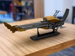 Star Wars book of Boba Fett Speeder bike