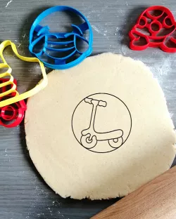 Step Scooter Cookie Cutter
