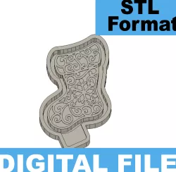 Stocking Freshie Mold Model STL
