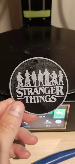 Stranger Things keychain