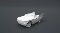 SUPER CAR TOY WITH ARTICULATED WHEELS