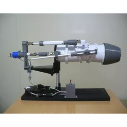 Swivel Nozzle for Jet Engine, 3 Bearing Type, [Motor Driven Version]