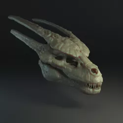 SYRAX: DRAGON SKULL TROPHY