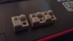 Testing Block for setting belt tension