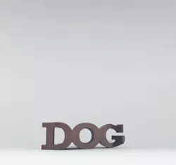 Text Flip - Dog