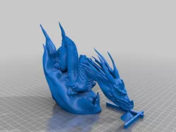 The dragon which rides on clouds