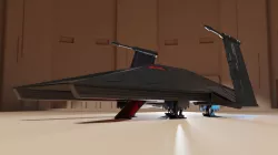 The Inquisitor's Shuttle from Obi-Wan Show