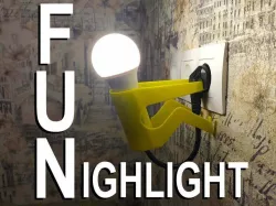 The lamp is a joke