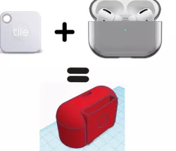 Tile Mate 2 holder for Airpods pro