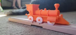 Toy Steam Train (standard track width)