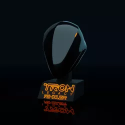 Tron Legacy Rinzler Helmet