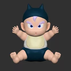 Trunks Baby Sitting Dragon Ball Z