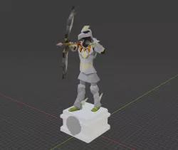 Twisted Bow Shot - Oldschool Runescape Character Rip