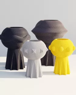 UFO SHIPS VASES