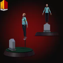Vecna's Curse Max Stranger Things Season 4 Diorama