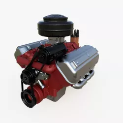 Vintage HEMI engine V8