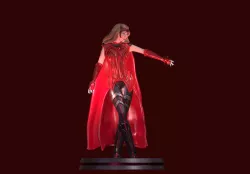 Wanda Maximoff Scarlet Witch Figure 3D Model