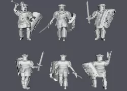 Warriors of Arnor with Hand Weapons