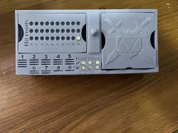 Wireless DND Dice Box and HP tracker.