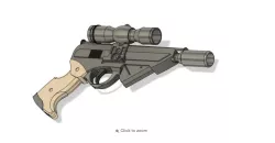 X8 Sniper Pistol (Lando Calrissian blaster)