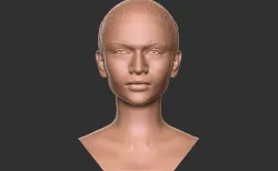 Zendaya bust for 3D printing