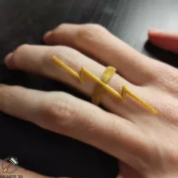 Zeus Thunderbolt Ring 💍⚡