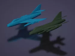 1:200 Dassault Super Mystère B2 / IAI Sa'ar