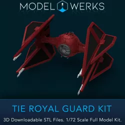 1/72 Scale Tie Royal Guard Model Kit