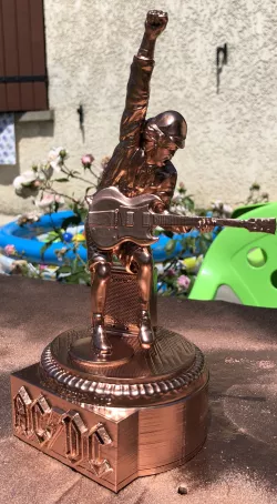 AC / DC statuette collector fan arts trophy