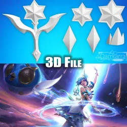 Accessories Star Guardian Orianna Wild Rift / League of Legends STL files