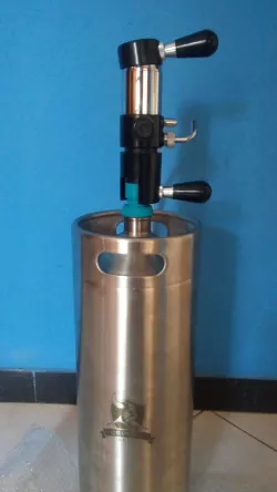 Adapter support filler adapter for keg mini Keg Crovan