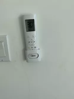 air conditioning control bracket