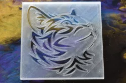 Airbrush Stencil Cat 2