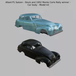 Allard P1 Saloon - Stock and 1952 Monte Carlo Rally winner - Car body - Model kit