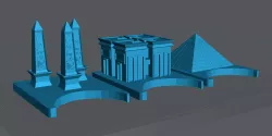 Ankh 3D Monuments