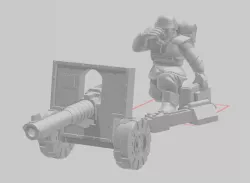 Arcadian Heavy Laser Cannon Gunner