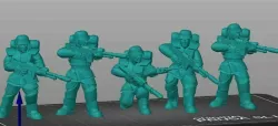 Arcadian Trooper Rifles