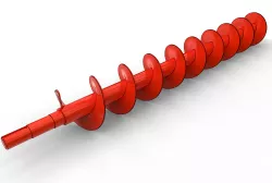Archimedes screw auger