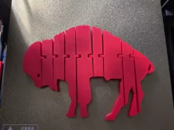 Articulated Buffalo