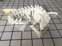 Articulated Skeleton Dragon