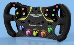 Aston Martin GTE steering wheel